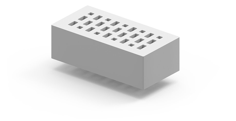 Кирпич облицовочный EDELHAUS KLINKER Бохум размеры и внешний вид